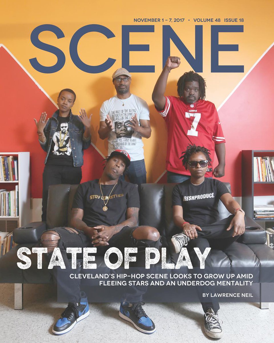 Cleveland Scene's new front page article takes an elaborate dive into the city's hip-hop scene!

🔗 tinyurl.com/ydevyu77
