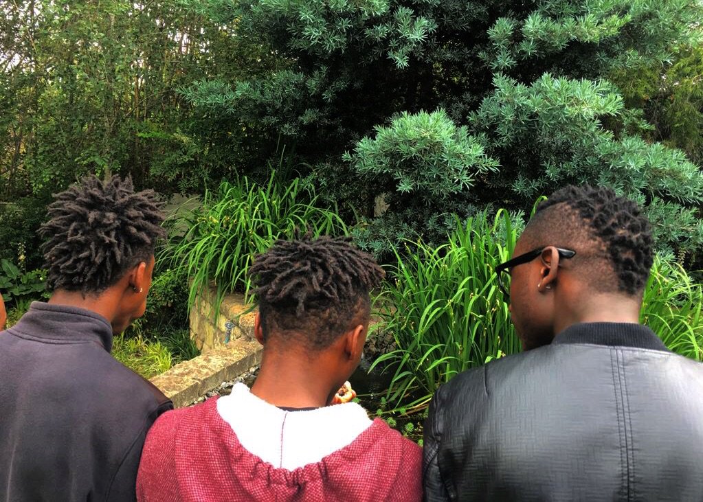 acresoflove's tweet photo. We love watching our teens express themselves! #HandsomeSons #SharpHairstyles #LoveisintheDetails https://t.co/Z1qk2JDXW5