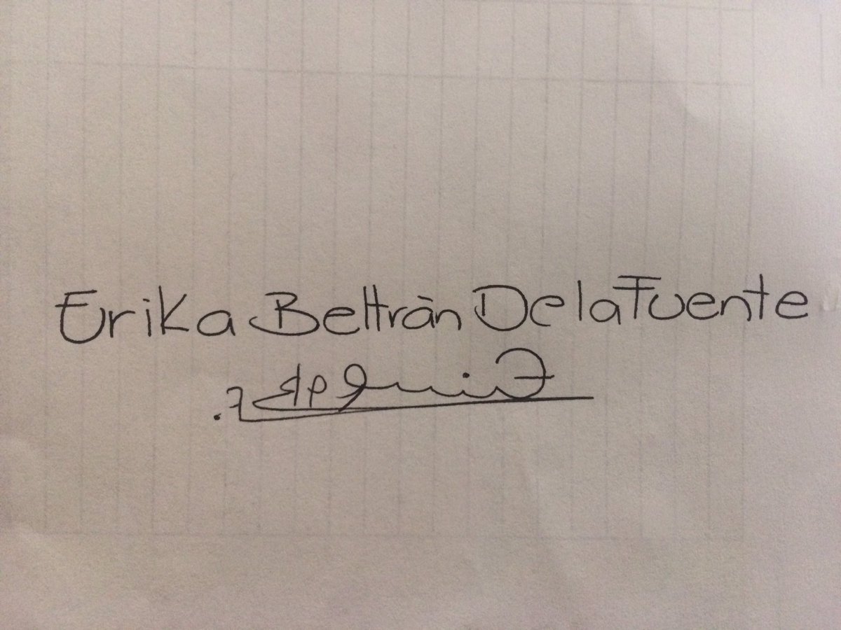 erikabeltran6's tweet photo. @Grafocafe @programa_hoy mando mi firma, ojalá me interpretes https://t.co/gTI8ANZlCj