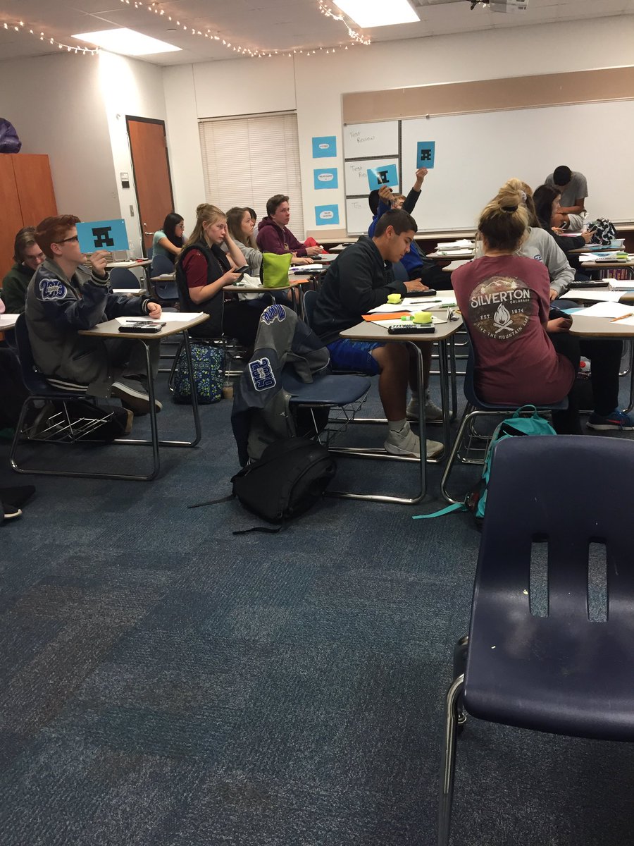 LMcmurl's tweet photo. Plickers! #VAHSPride #Algebra2 https://t.co/eGLP0l2ONv