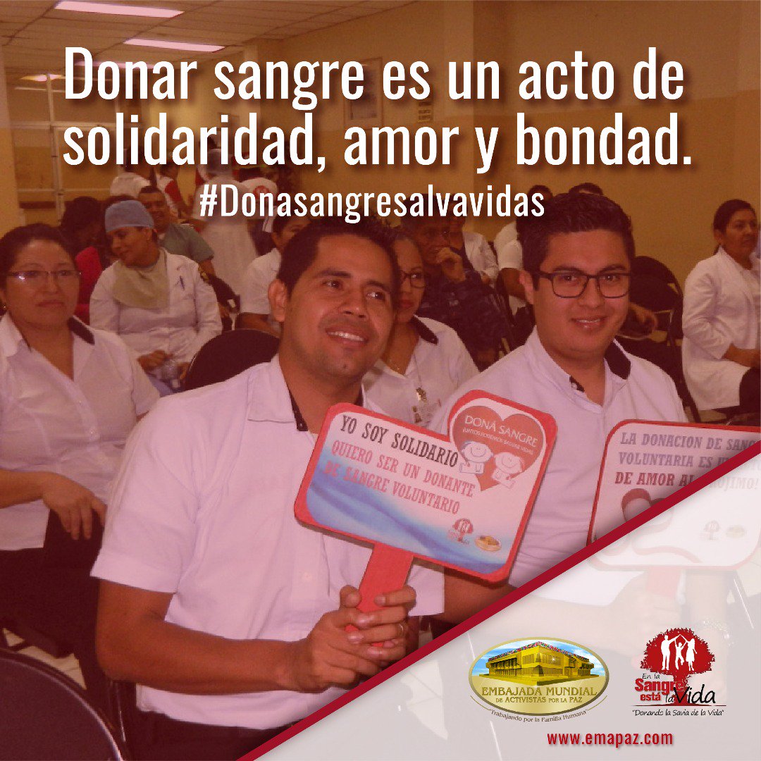 embajadaporpaz's tweet image. Inicia el 10° Maratón Internacional de Donación de Sangre, millones de personas necesitan héroes anónimos como tú #EnLaSangreEstaLaVida