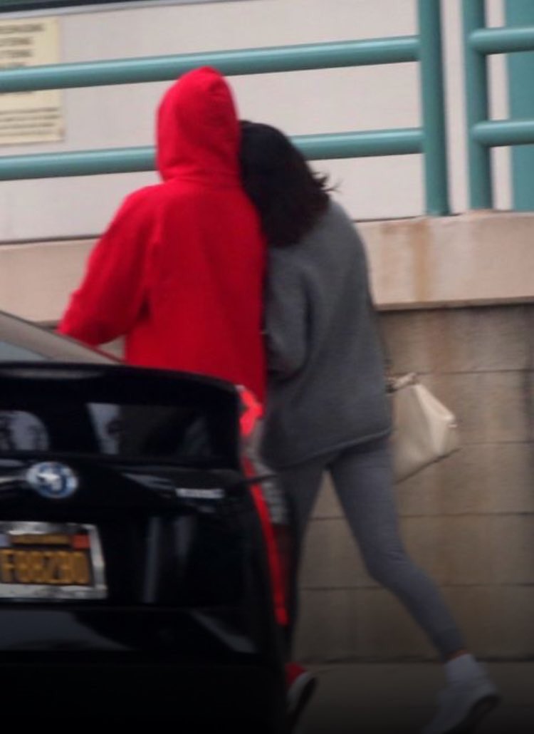 Selena y Justin Bieber hoy en Los Angeles. (1)