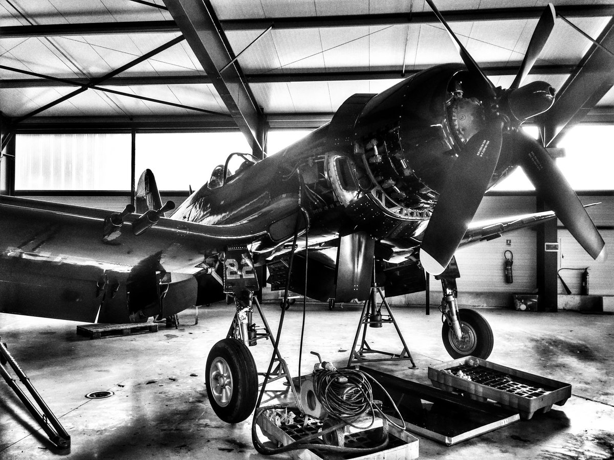 whatzefox's tweet photo. Under maintenance.
Chance Vought F4U Corsair, Musée Volant Salis
#corsair #warbird #WW2 https://t.co/6LXwsq13Dv