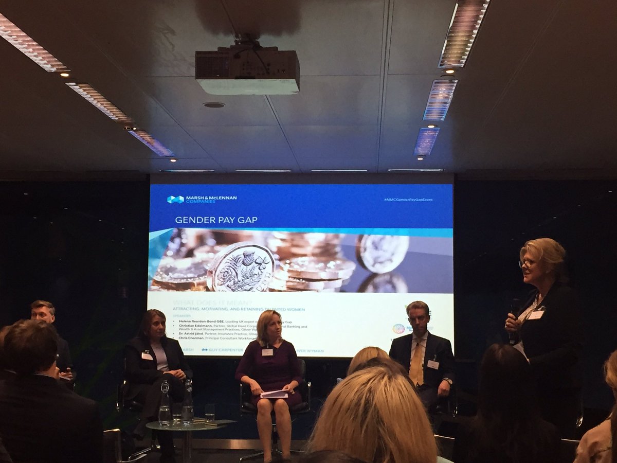 emilymeyer635's tweet photo. Excited to hear from the panel at #MMC Gender Pay Gap discussion #payequity @UKMercer https://t.co/E8fXmdZ1gt