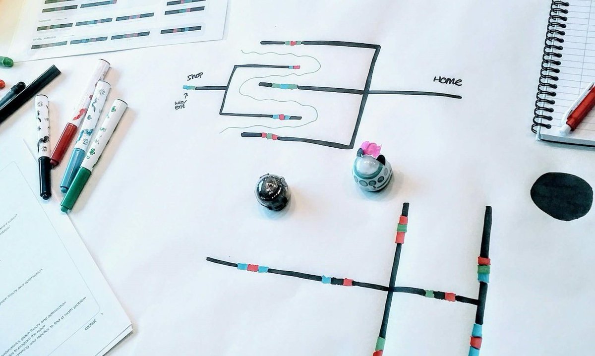 Drie woensdagen in november #robotica voor de #kids: dansen, praten en races als een robot