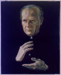 CollegiumMaius's tweet photo. Portret Św. Jana Pawła II, autorstwa Leszka Sobockiego, Aula CM https://t.co/piBwKO4ia7