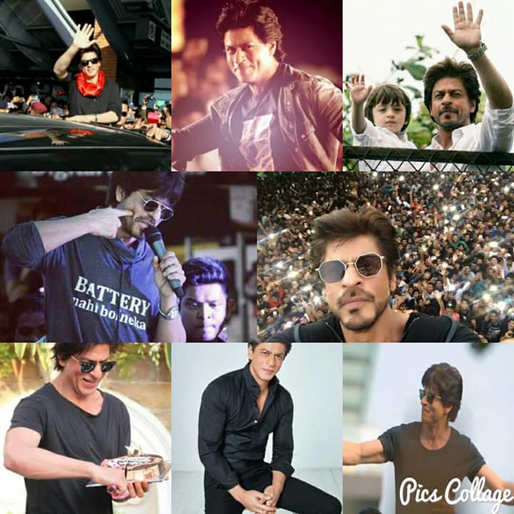 Happy birthday Shahrukh khan the Bollywood king......      