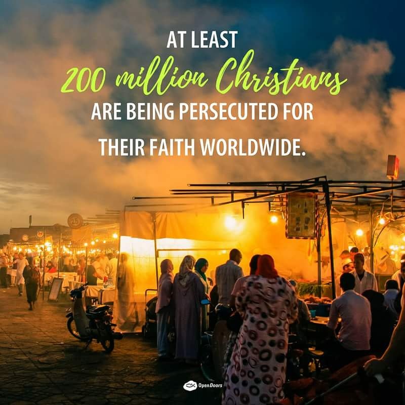 ODUSAFortify's tweet photo. Nov 5th is #IDOP Sunday Join @OpenDoors in standing with the 200 million persecuted Christians around the world through prayer! https://t.co/dWirgZr8or