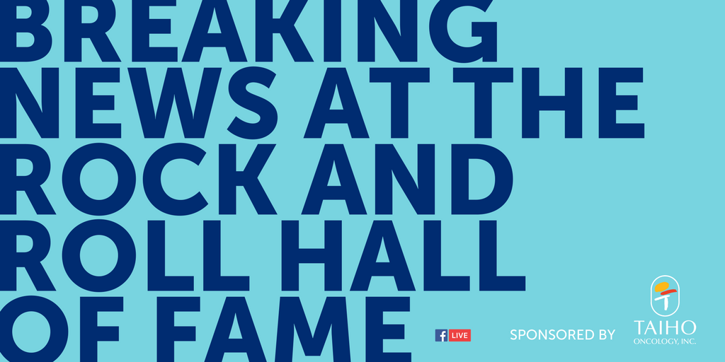 Tonight <a href="/coloncancermike/">Michael Sapienza</a> &amp; <a href="/CarmenMarcValvo/">Carmen Marc Valvo</a> break news at <a href="/rockhall/">Rock & Roll Hall of Fame</a>! Stream #live at 7:45 p.m. EST: bit.ly/2yZVkna <a href="/TaihoOncology/">Taiho Oncology</a>
