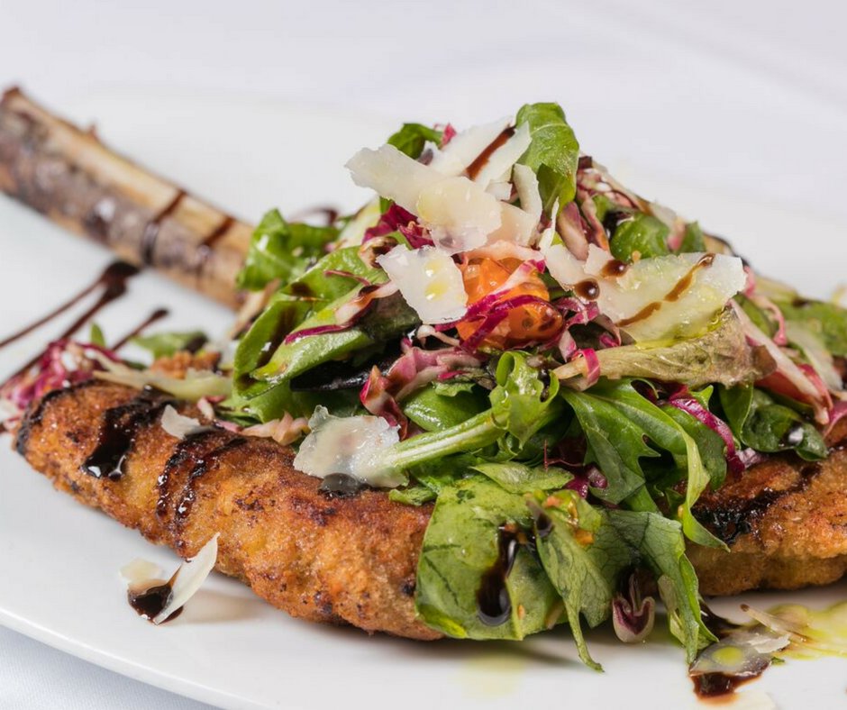 There's nothing our veal chop milanese can't fix!