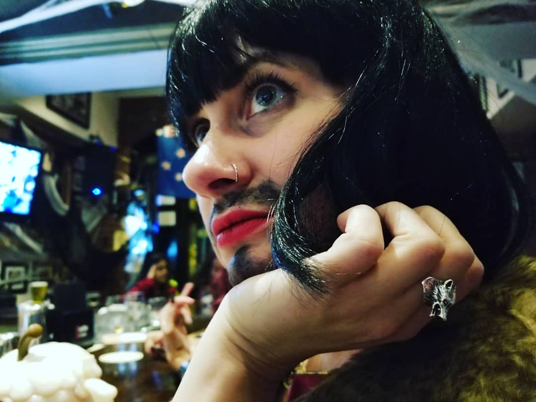 iamidonquixote's tweet image. A few too many people last night were unsure if I was a lady or not. #mascaraissues #keepemguessing