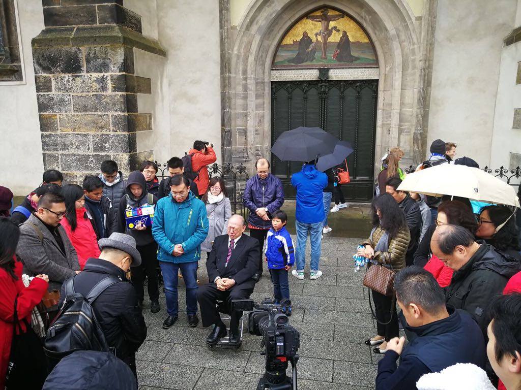 Chinese Christians gathered at Wittenberg to celebrate 500 years of Reformation.