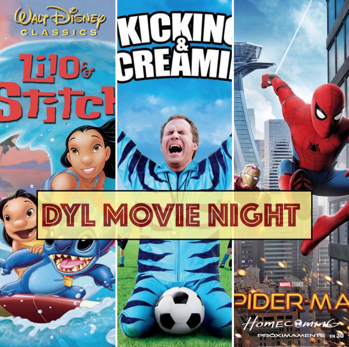 DexterYoungLife's tweet photo. Movie Night @maryxmendez house!! We'll vote on one of these three movies 🎥 🍿
3709 Bristol Drive @ 7:30 https://t.co/KNaqI0v0I8