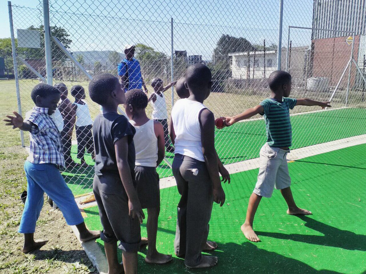 grantncf's tweet photo. Cricket SA has started an academy with the nets built by Onelife #powerof60. Well done sandy chalmers & chad Roberts https://t.co/PLMOAk6pDL