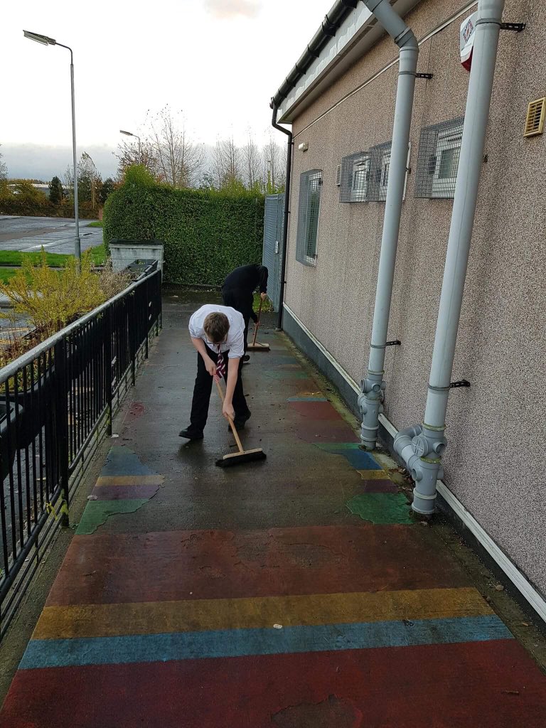 SubYouthClub's tweet photo. Some of the boys from our new grow group have been clearing up to front of the building helping to make it more welcoming 👍 #GenerationCB https://t.co/xaqgMuZLLI
