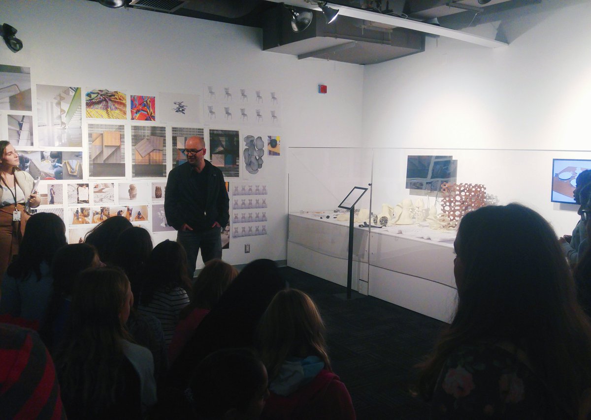 DesignExchange's tweet photo. Happy to welcome a group of young women from @learningcode today for a tour as part of the "We'll #TakeYourKidToWorkDay" Tour! #DXCommunity https://t.co/pZaOKW82ZM