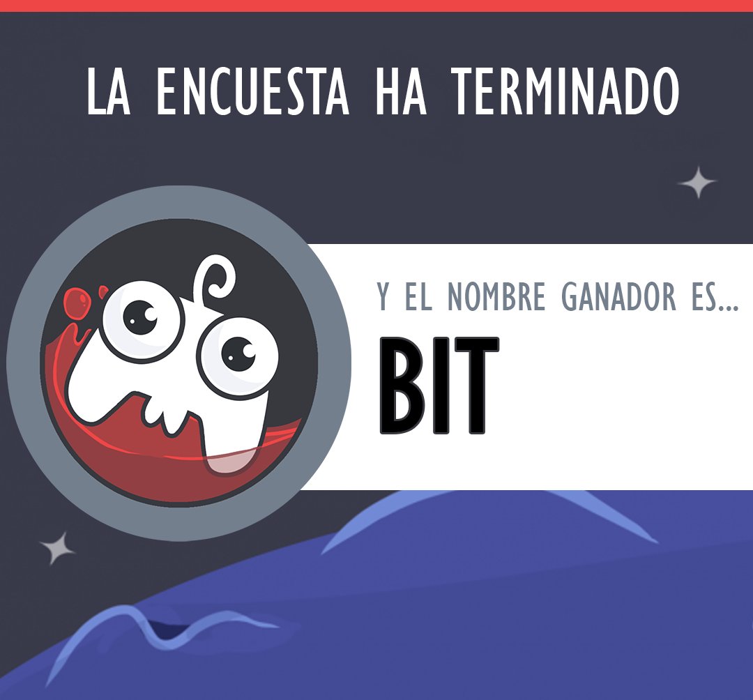 GameDevES's tweet photo. Hicimos una encuesta para decidir el nombre de nuestra mascota (bot), y éste es el ganador: #gamedeves #botbit #discordbots #discordes https://t.co/SOBok6j8r9