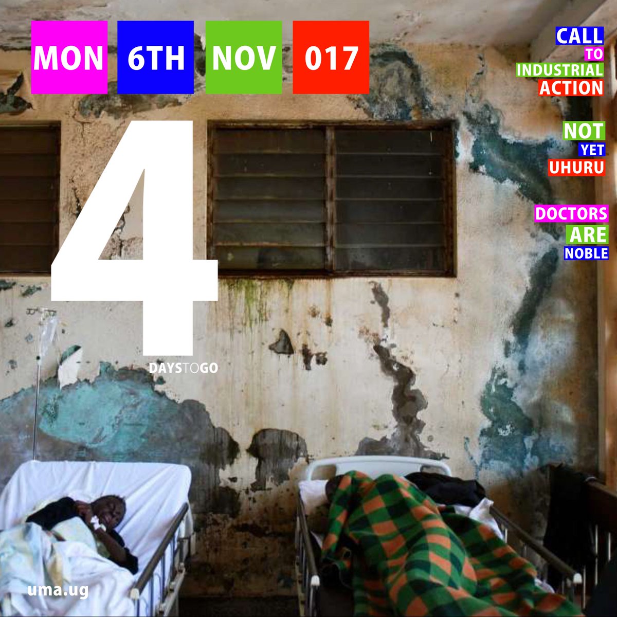 4 Days to go 
<a href="/newvisionwire/">The New Vision</a> <a href="/observerug/">The Observer</a> <a href="/nbstv/">NBS Television</a> <a href="/ntvuganda/">NTV UGANDA</a> <a href="/DailyMonitor/">Daily Monitor</a> <a href="/ubctvuganda/">UBC UGANDA</a> <a href="/NRMOnline/">NRM Party</a> <a href="/JaneRuth_Aceng/">Dr. Jane Ruth Aceng Ocero</a> <a href="/KagutaMuseveni/">Yoweri K Museveni</a> <a href="/jkkarungi/">Josephine Karungi</a>