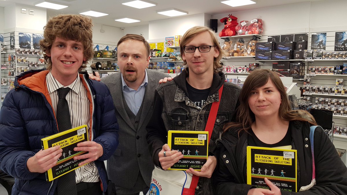 I met <a href="/ashens/">Stuart Ashen</a> with my friends at Forbidden Planet! Sorry for not talking much, I was overwhelmed with nerves. Thank you for signing my book!