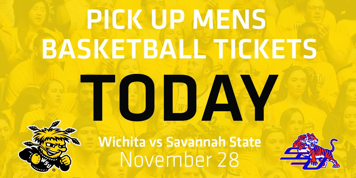 ShockerManiacs's tweet photo. STUDENTS! Basketball tickets for our next game AVAILABLE NOW! Pick them up ⬇️

📍 Koch Arena Ticket Office
📍 RSC Bookstore
📍 Heskett Center https://t.co/0eYXdsCODm