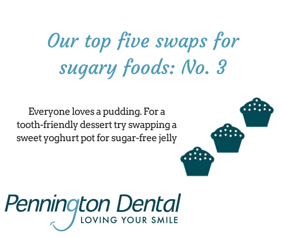 Everyone loves puddings but keep an eye on the sugar content. Check out our tips for sugar swaps #SugarAwarenessWeek penningtondental.co.uk/blogs/our-top-…