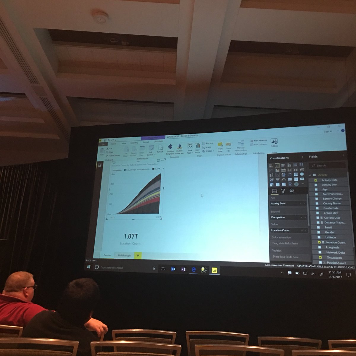Bret Grinslade (@bretgr) on Twitter photo Interactive analytics over massive data sets. <a href="/_christianWade/">Christian Wade</a> showing over a trillion rows demo! #SQLPassSummit Interactive analytics over massive data sets. <a href="/_christianWade/">Christian Wade</a> showing over a trillion rows demo! #SQLPassSummit