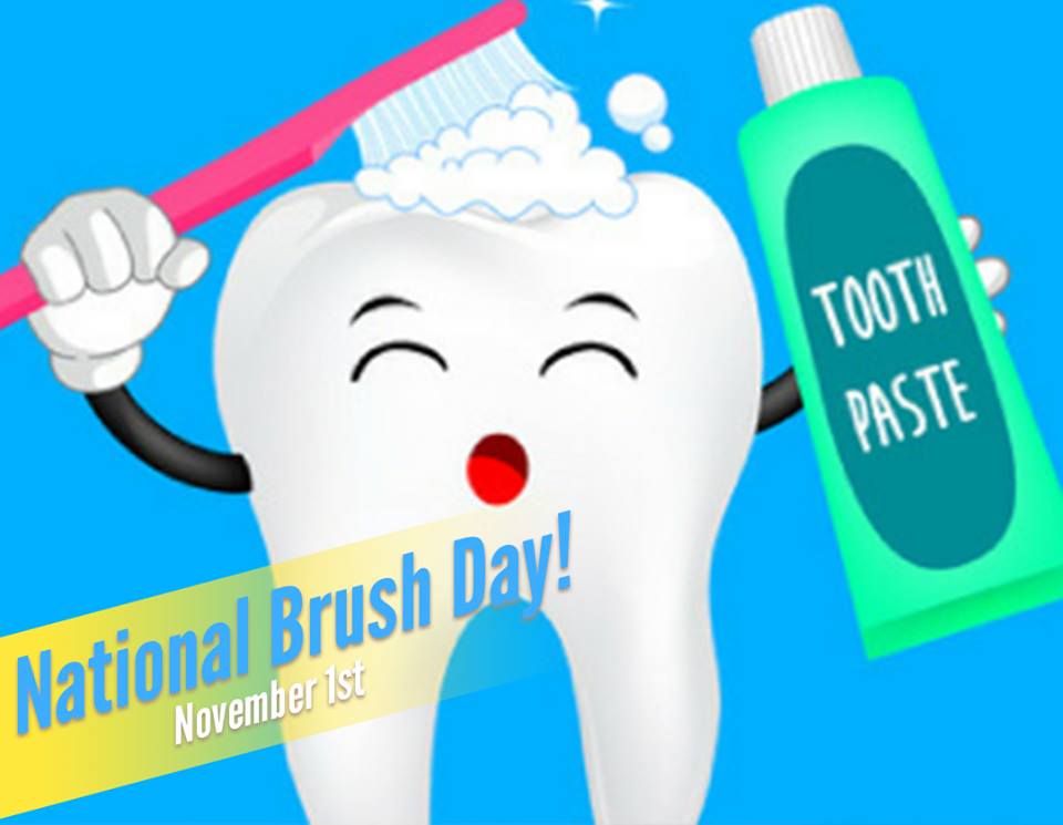 DrCassDMD's tweet photo. #NationalBrushDay2017 https://t.co/dhme1QrxvC