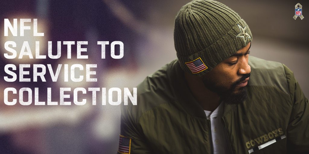 nfl salute to service beanie