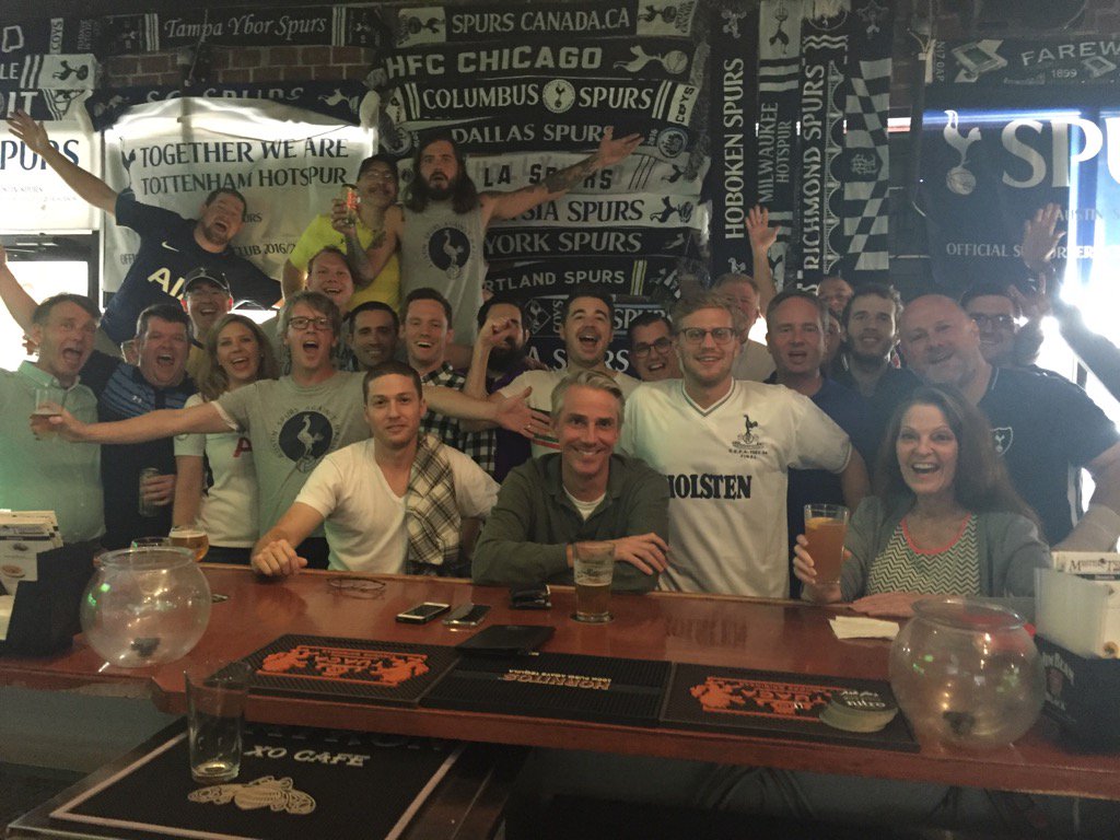 AustinSpurs's tweet photo. What a result. 
The party continues at Rife Bar. 
#COYS https://t.co/OxPoNJjUFh