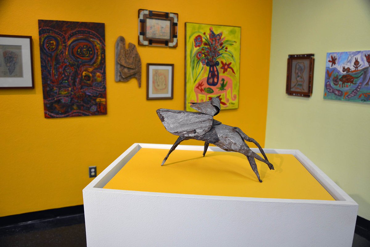 UFUnivGalleries's tweet photo. Come check out the public reception for the "Personal Spaces: Jerry Coker from the Mark Newman Collection" exhibition this Friday at 6pm! https://t.co/5U2hZSzyrH