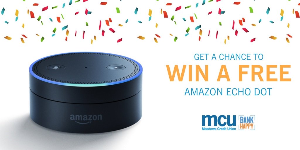 mcuonline's tweet image. Learn how you can get a chance to #win an Amazon Echo Dot!  hubs.ly/H093qnR0.

#amazonechodot #sweeptstakes #handsfree #holidayseason