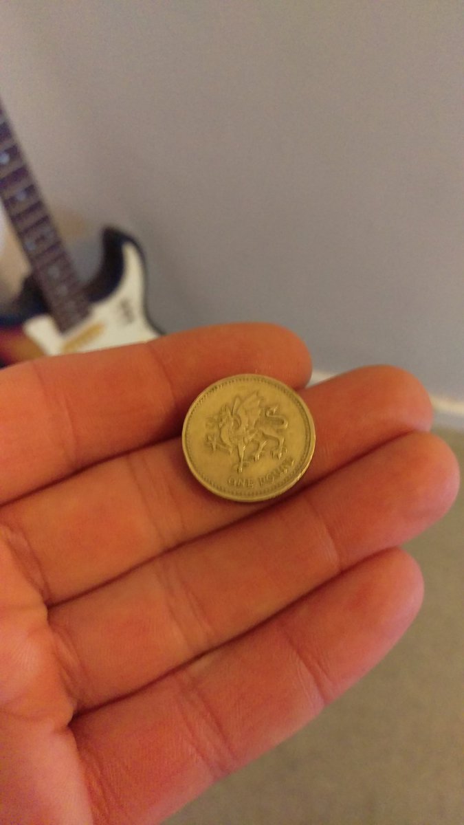 SBOReeves's tweet photo. Think that was my last #roundpound - now safely deposited in a @PoppyLegion collection tin. Best use for it! https://t.co/qOrUCjZu7q