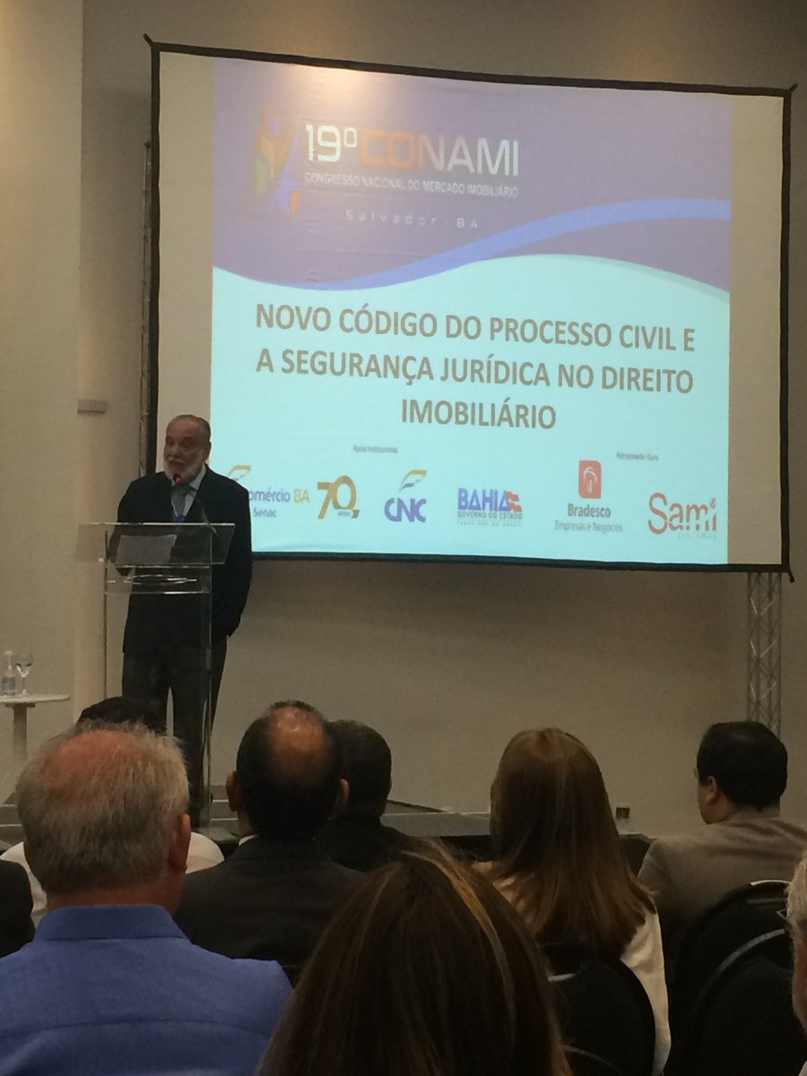 CONAMI2017's tweet image. Desembargador aposentado do TJ Rio e advogado, Sylvio Capanema falando sobre sua participacao em 17 das 19 edições do evento. #conami2017