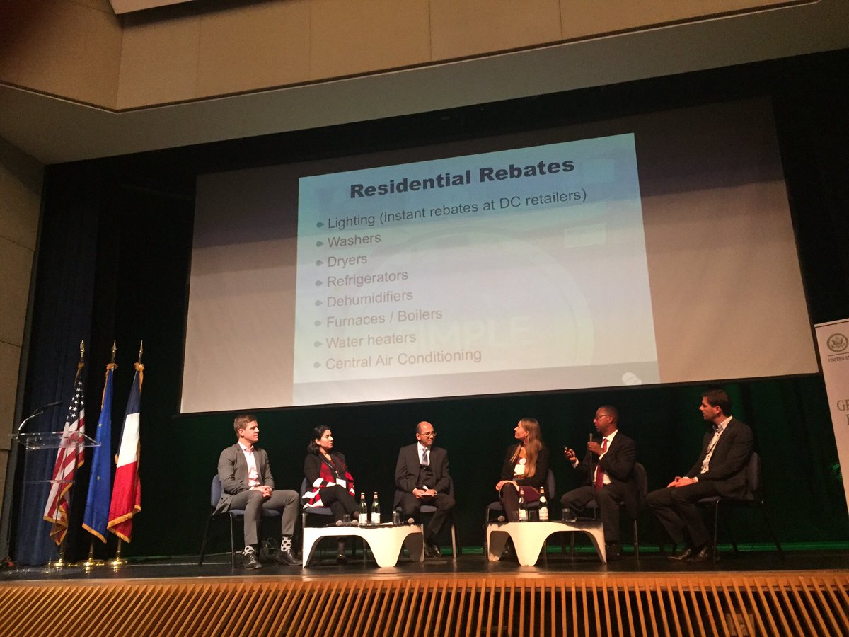DCSEU's tweet photo. Honored for DCSEU Managing Dir. Ted Trabue to join this panel on #GreeningEmbassies for Green Diplomacy Day! @franceintheus @StateGDI https://t.co/1prqhMoFLz