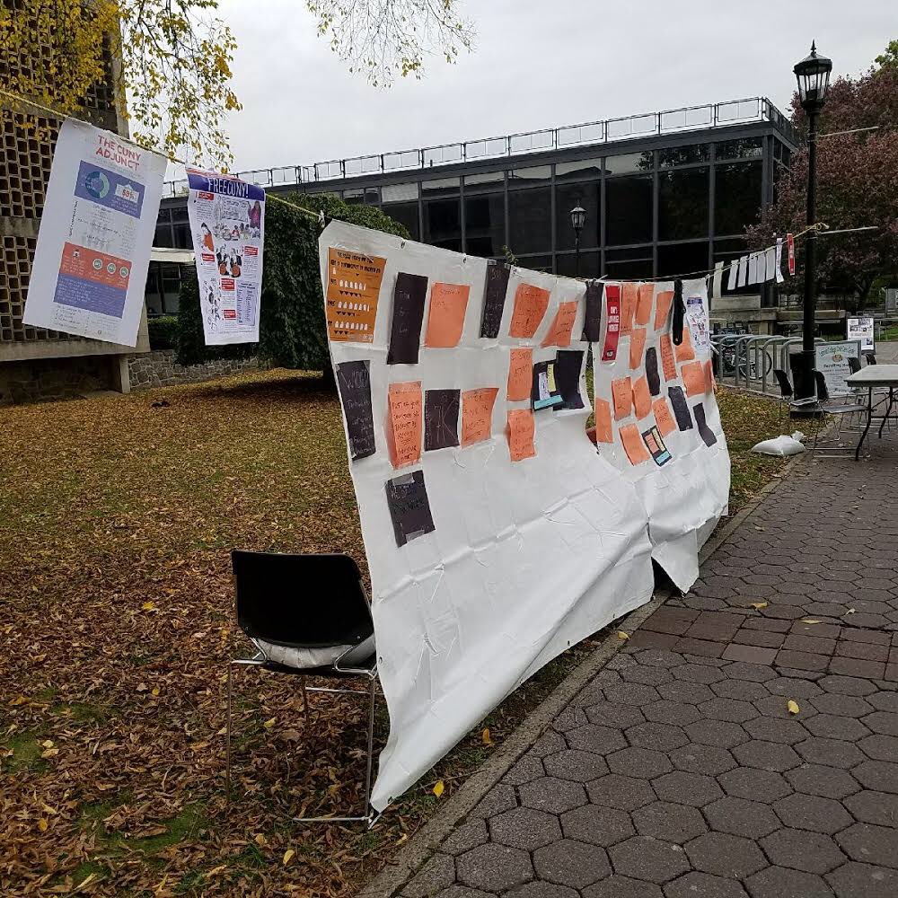 GCAdjuncts's tweet photo. More #CEW2017 action at #CUNY, today at Lehman College! https://t.co/UgkvEyoGVD