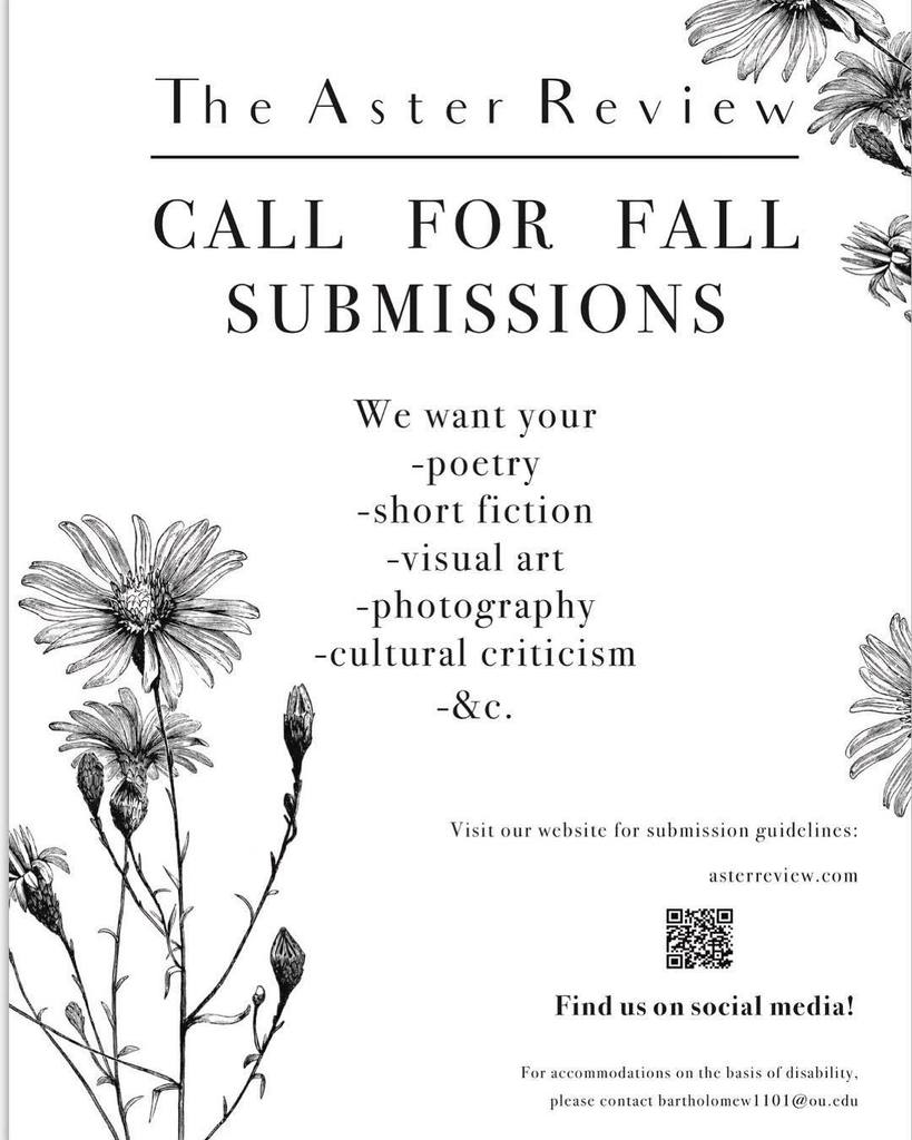 asterreview's tweet photo. ‼️ATTENTION CREATIVES NEAR AND FAR OF ALL KINDS‼️ we are open for submissions as of today. check it out, send us y… https://t.co/o1VPkJTlgU https://t.co/umhOsg27EC