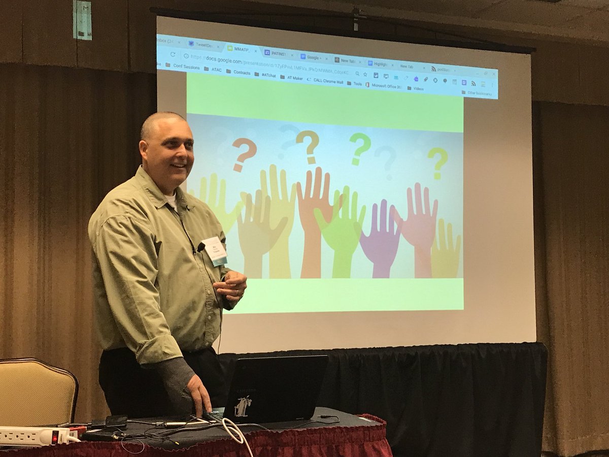 “UDL is a set of principles that are separate from tools” <a href="/mmatp/">Mike Marotta</a> #PatinsIcam #UDLChat