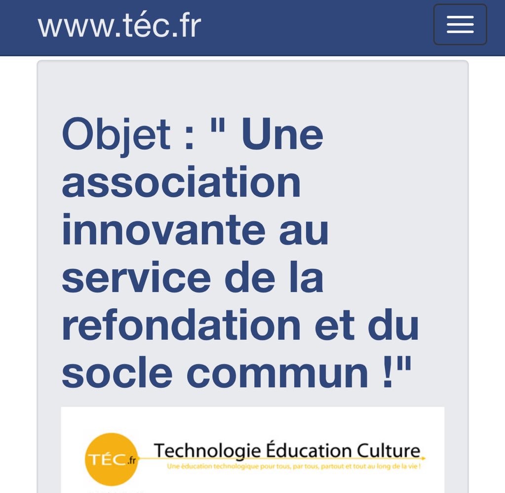 RICHARDpatrick_'s tweet image. Projet @associationTEC Un #RéseauSocialProfessionnel qui nourrit un #BigDataÉducation via #GFU @EducationFrance 
technologieeducationculture.fr/article.php?si…