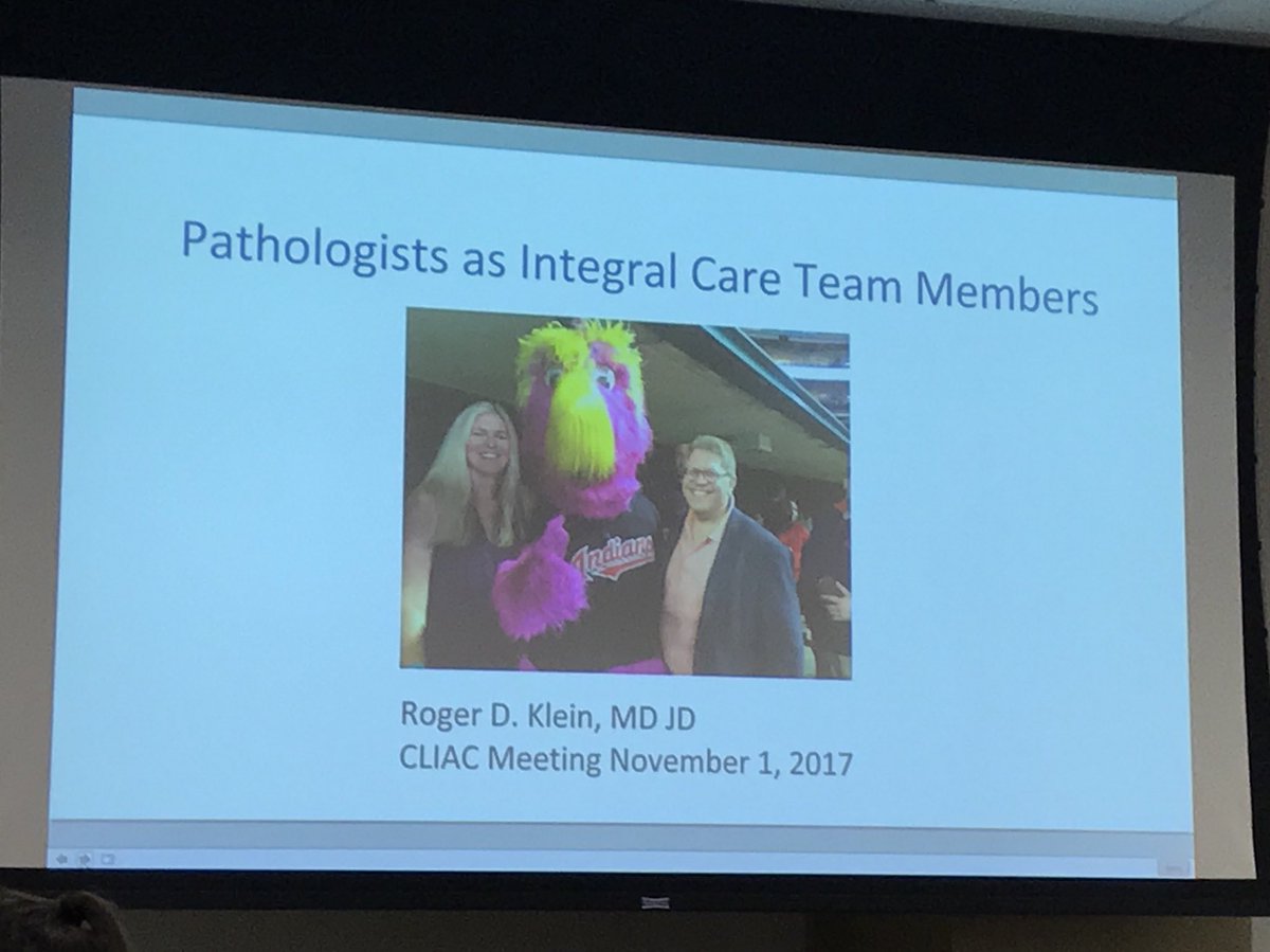 AmiPutman's tweet photo. Pathologists are integral to reducing diagnostic error and are supportive members of the DMT! #CLIAC https://t.co/gv6wufPKOZ