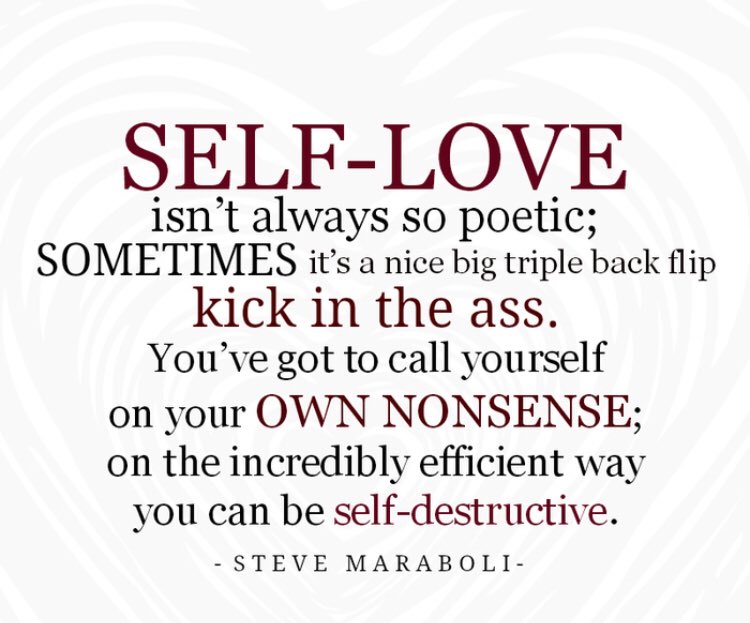 Maria0Neill's tweet photo. #DailyDarings #NoNegativityNovember No self-sabotage. No excuses. Just self-acceptance and self-love. https://t.co/HNjbq4yvla