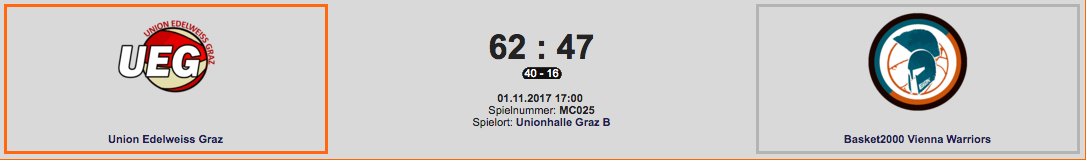 ABL_Basketball's tweet photo. Große Überraschung! Landesligist #UEG siegt gegen @basket2000 und steht im Achtelfinale! Pausenstand 40:16!!!
#hochspannung #ABLCup https://t.co/z4FOPHWxdb