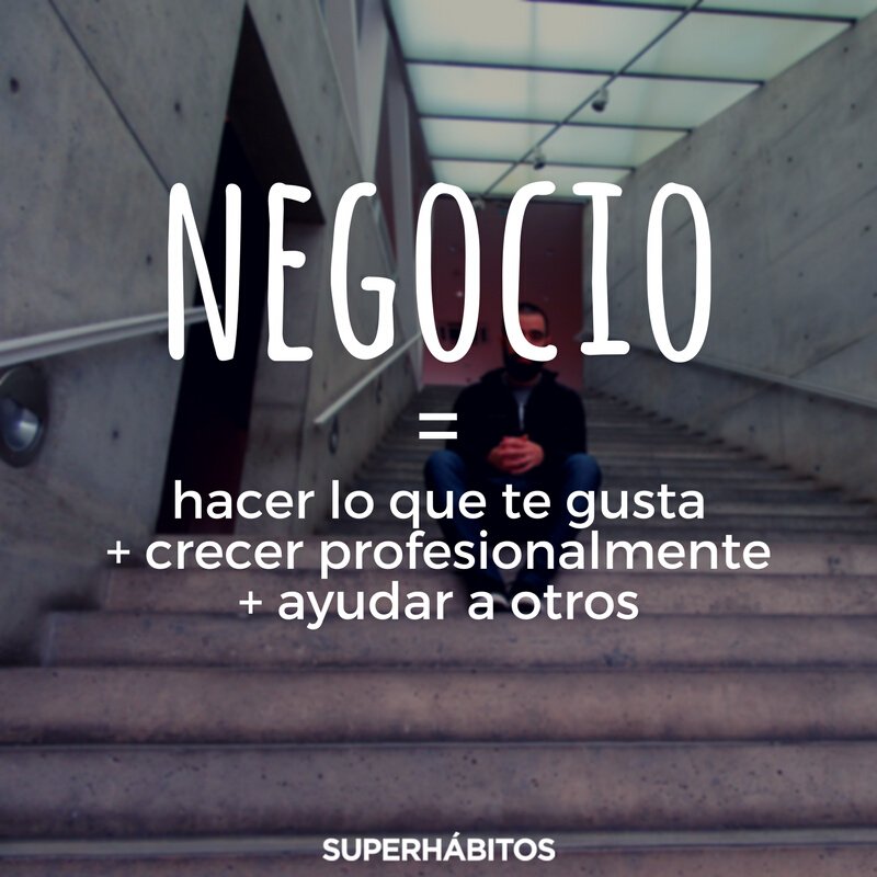 Superhabitos's tweet photo. Emprender implica hacer lo que te gusta + crecer + ayudar a otros https://t.co/cTcOlWYxFO