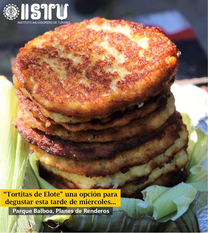 Uživatel Instituto Salvadoreño de Turismo na Twitteru: „“Tortitas de Elote”  una opción para degustar esta tarde de miércoles...Te esperamos en el  Parque Balboa. #ComidaTípica /pekJshtJIh“ / Twitter