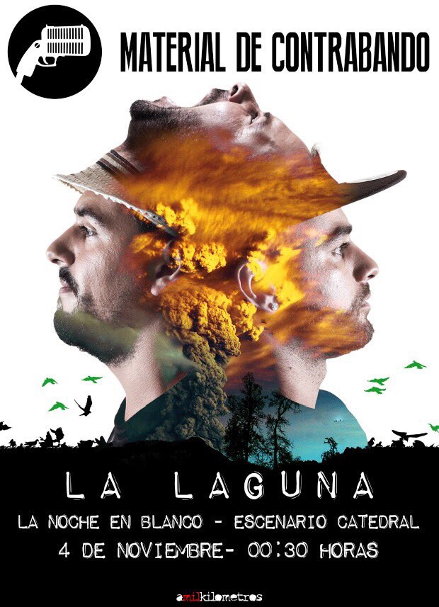 MdContrabando's tweet photo. #Familia ! Este sábado nos vamos a @LNBLaguna ! Nos vemos a las 00:30! #materialdecontrabando #partedelpaisaje #BienvenidoNoviembre https://t.co/5xFzaHZ8jg