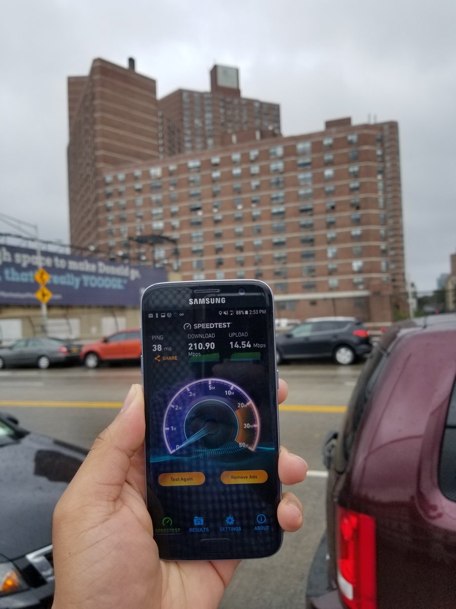sprint_JTranz's tweet photo. @Sprint is the carrier to beat in Harlem with 210 mbps on the download!
#NewYorkCity #WorksForMe https://t.co/1dGXaIwM74