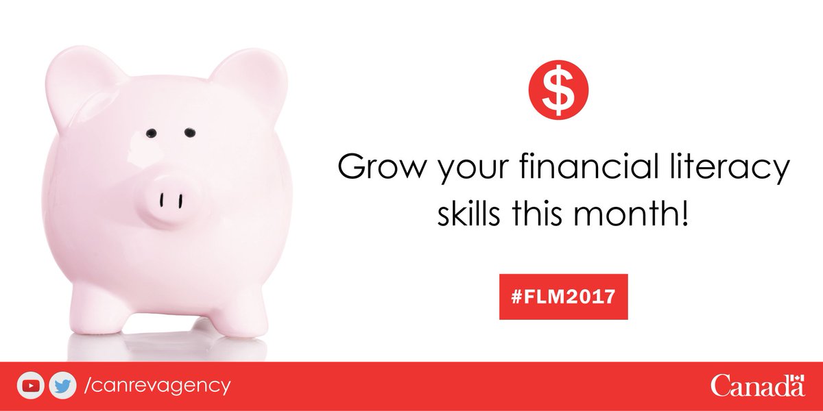CanRevAgency's tweet photo. It's Financial Literacy Month! Follow #FLM2017 to stay informed. https://t.co/Z1VrAxg9ru