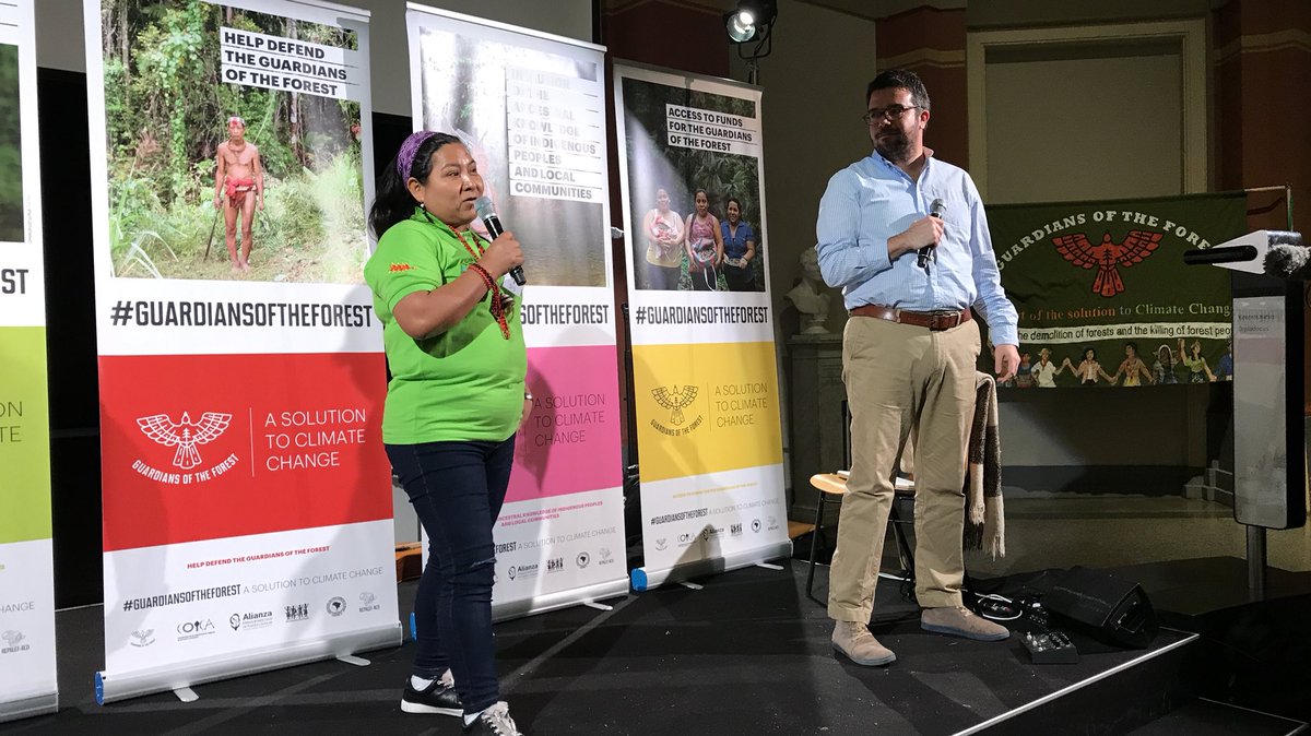 Wilma Mendoza "desarrollo que promueve occidente nos está trayendo muerte y destrucción a nuestros territorios" #AmazoniaVivaHumanidadSegura