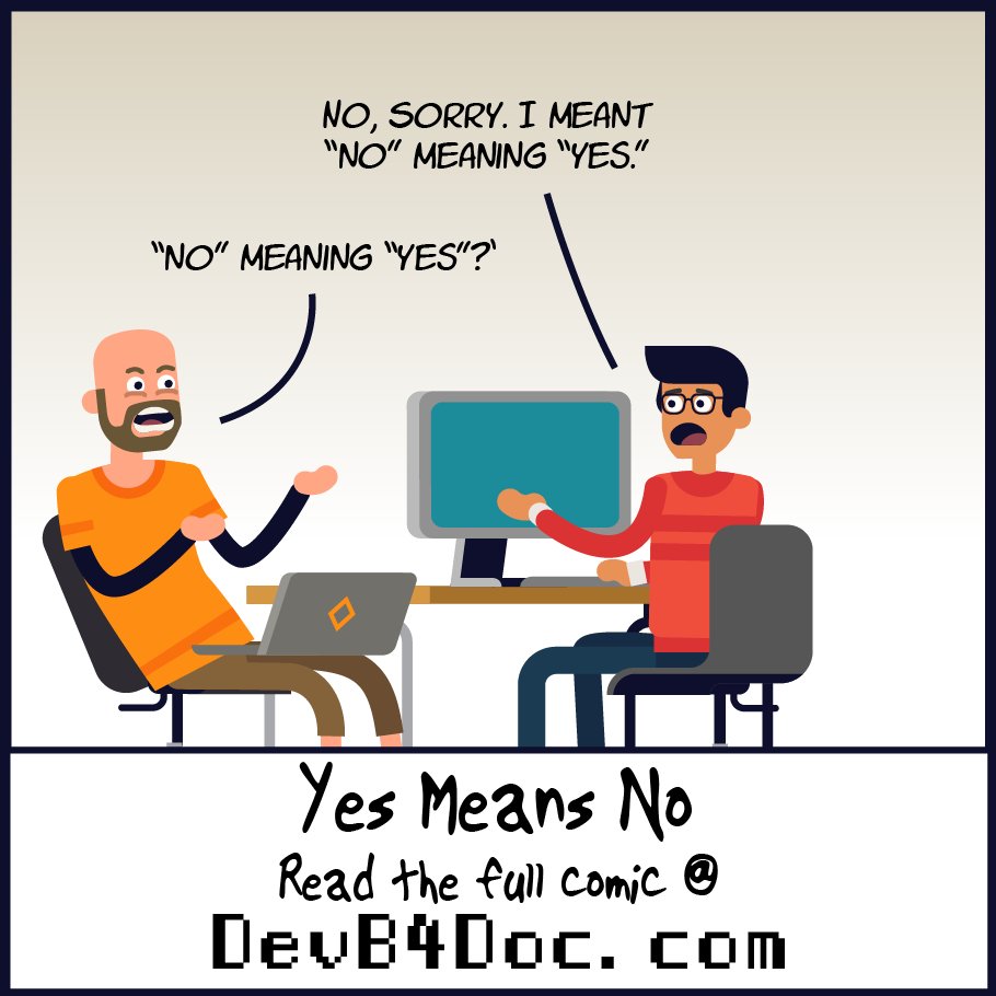 DevB4Doc's tweet image. Confounding #softwarePlanning, #awfulUI, and #softwareFail! Latest Dev B4 Doc #comic, an homage to the #ClueMovie! devb4doc.com/comic/0022-use…