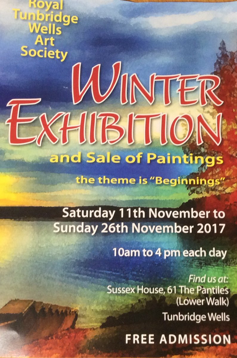 winter exhibition #TunbridgeWells #artist #Kent <a href="/TWellsCouncil/">TWBC</a> <a href="/TWellsHighSt/">TWellsHighSt</a> <a href="/RoyalTunWells/">RoyalTunbridgeWells</a> <a href="/ARTISTdirect/">ARTISTdirect</a> #sculpture