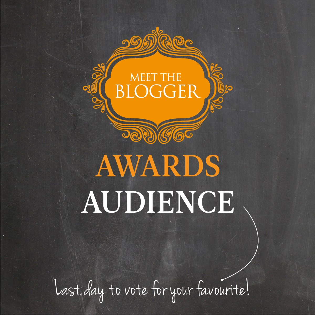 Today is the last day you can vote for your favourite influencer for the Meet the Blogger Audience Award. Vote via: eepurl.com/c8NEtv